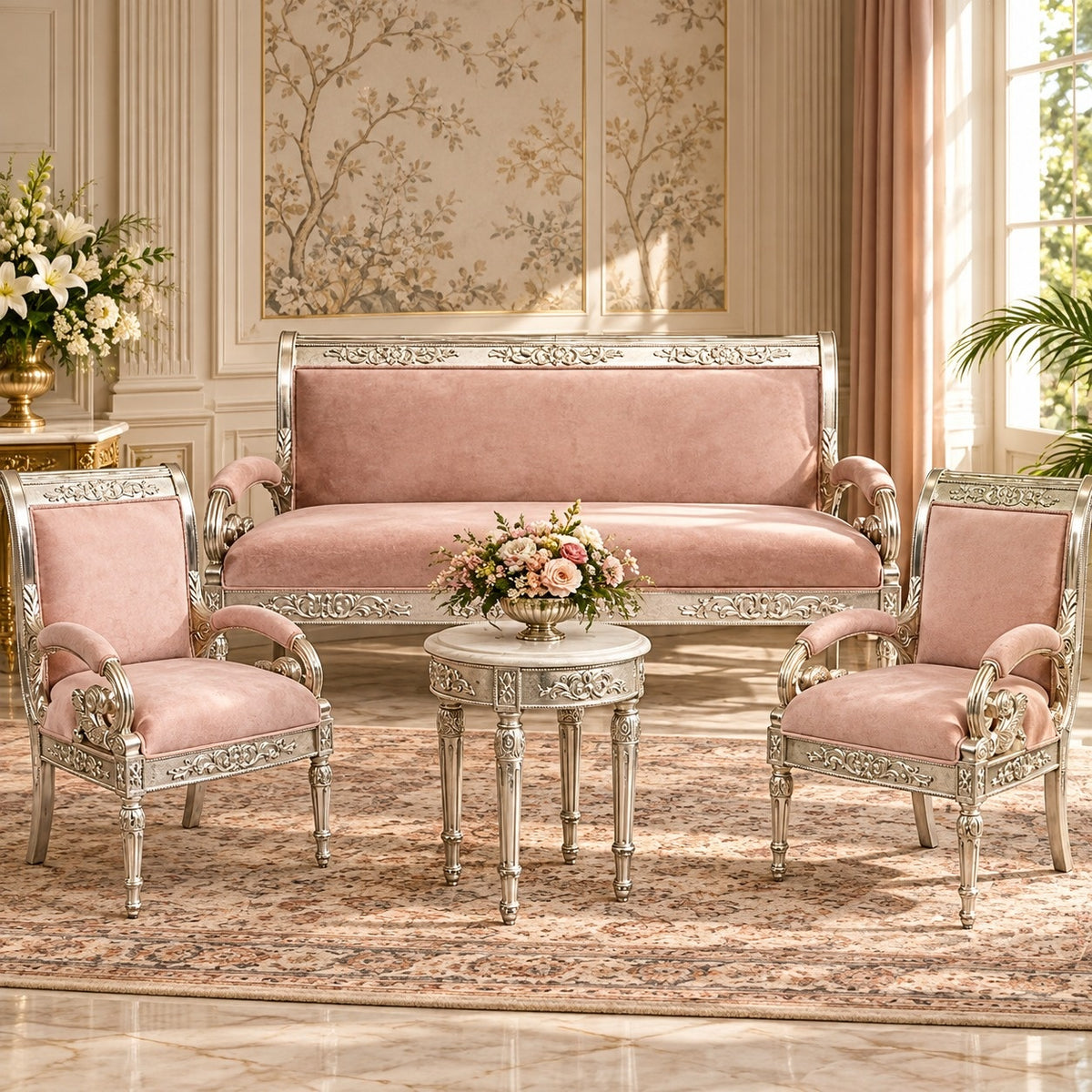 the élan sofa set