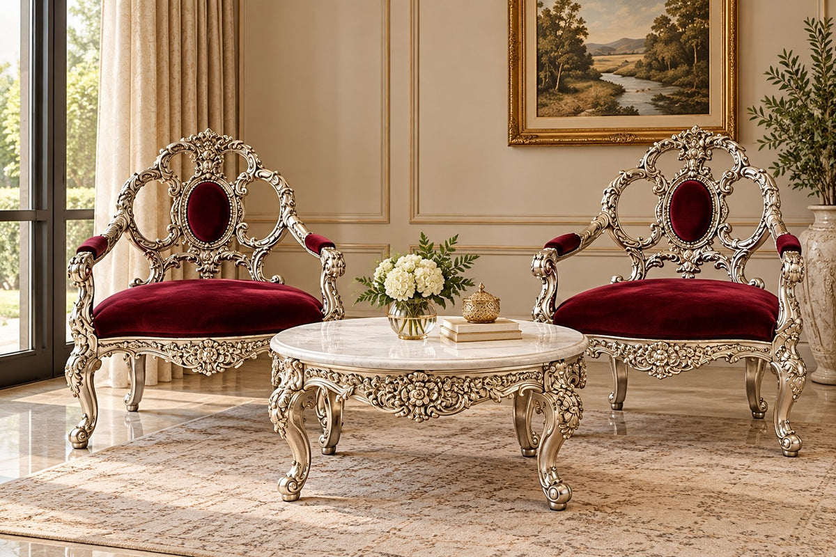 the regal baroque lounge set