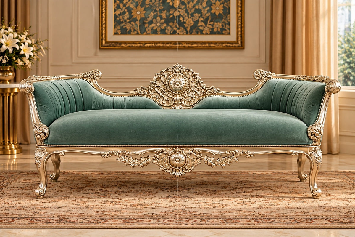 the regal rococo chaise