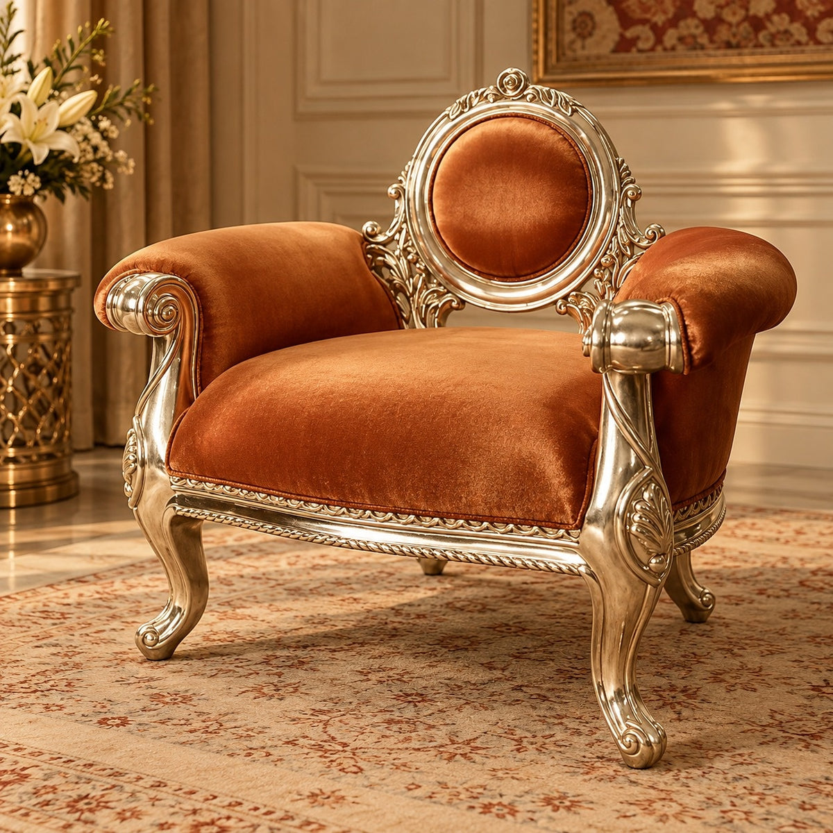 the royal medallion lounge chair