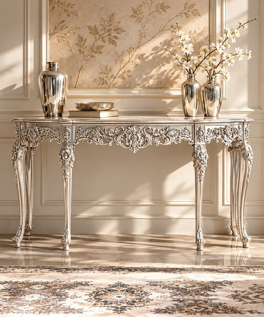 The Rajsi Roop Silver Grace Console